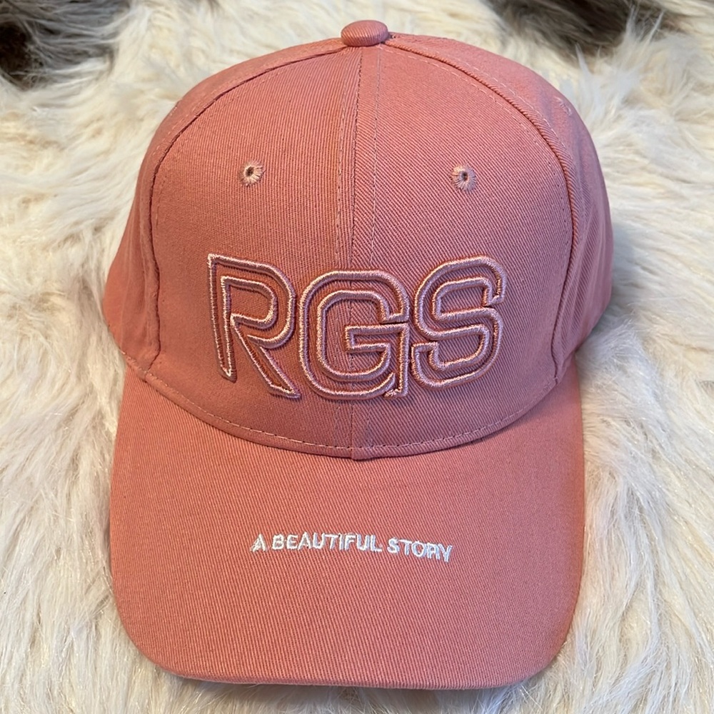 Pink baseball cap for women